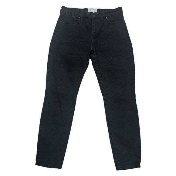 EVERLANE Black High-Rise Skinny Jeans - Size 31 - Picture 1 of 10
